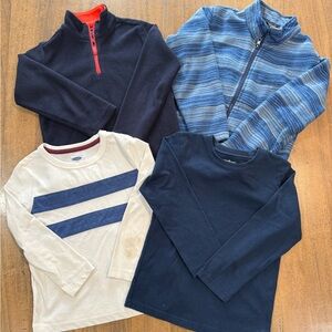 French Toast Navy, Cream, and Blue Kids Sweatshirts & Tops